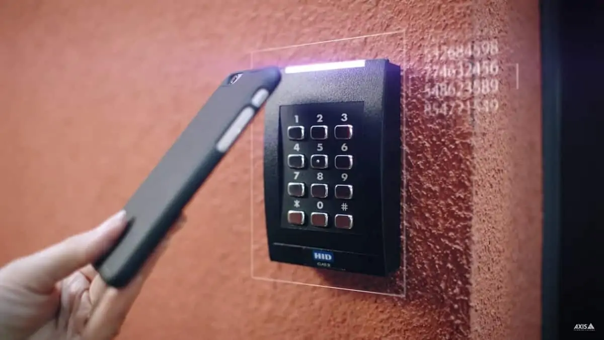 Access Control Reader Mounting On Wall