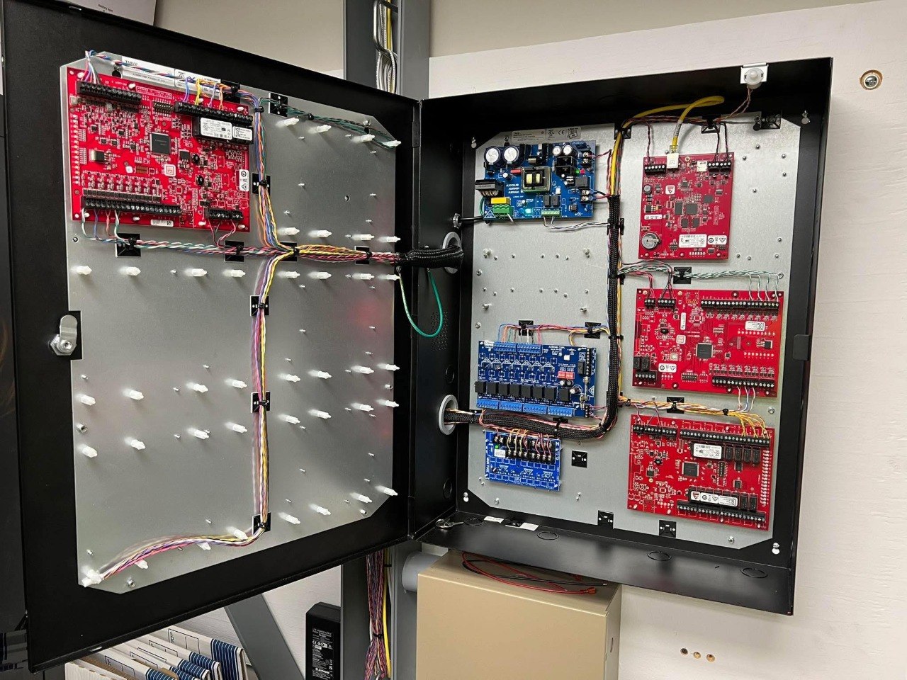 Access Control Installation in Concord 1 Access Control Panel Wiring And Low-Voltage Installation