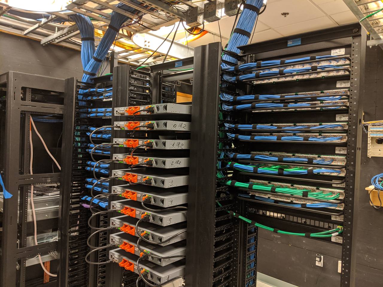 Structured Cabling Installation in Concord 1 Structured Cabling Patch Panels And Organized Rack Build